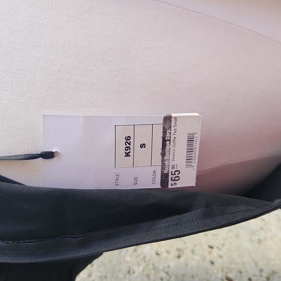 Unique Vintage Black ruffle top - Picture 16 of 16